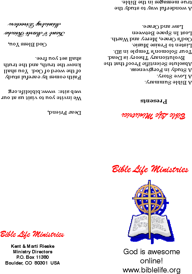 Blessing Card.