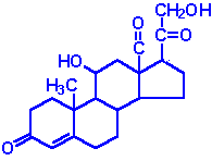 Aldosterone Molecule.